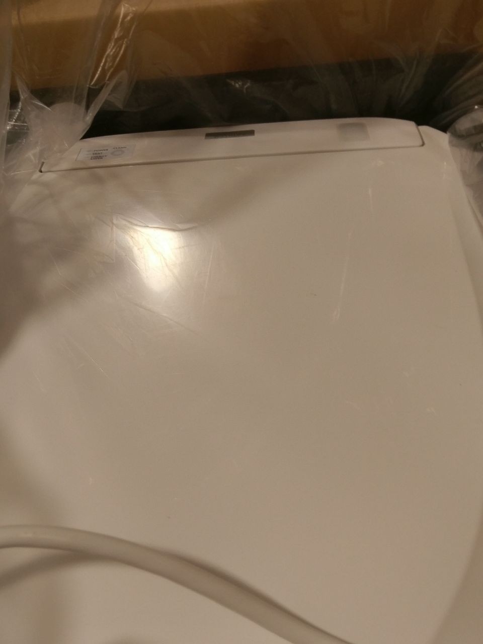 Toto S350e SW584T20 SW584 Washlet+ Electric Bidet Seat Elongated Toilet (S7A)