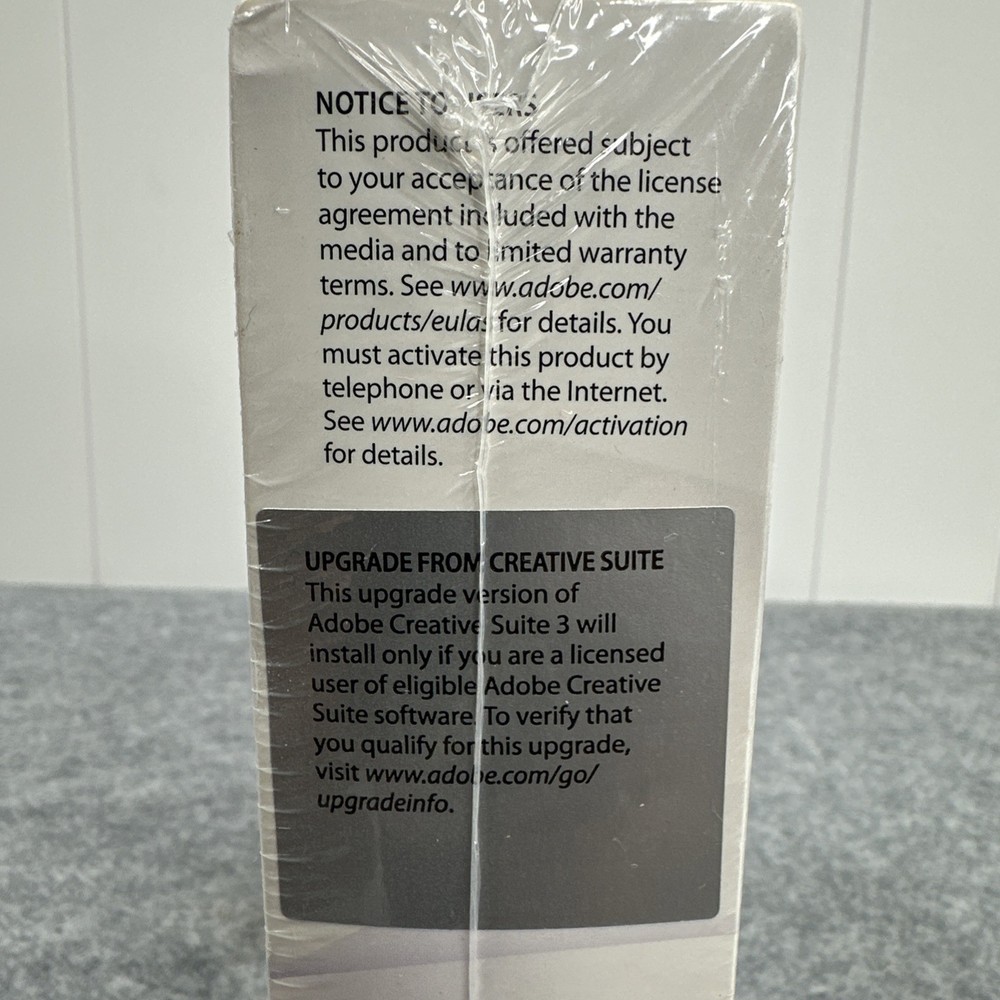 Adobe Creative Suite 3 Design Standard for Windows NEW