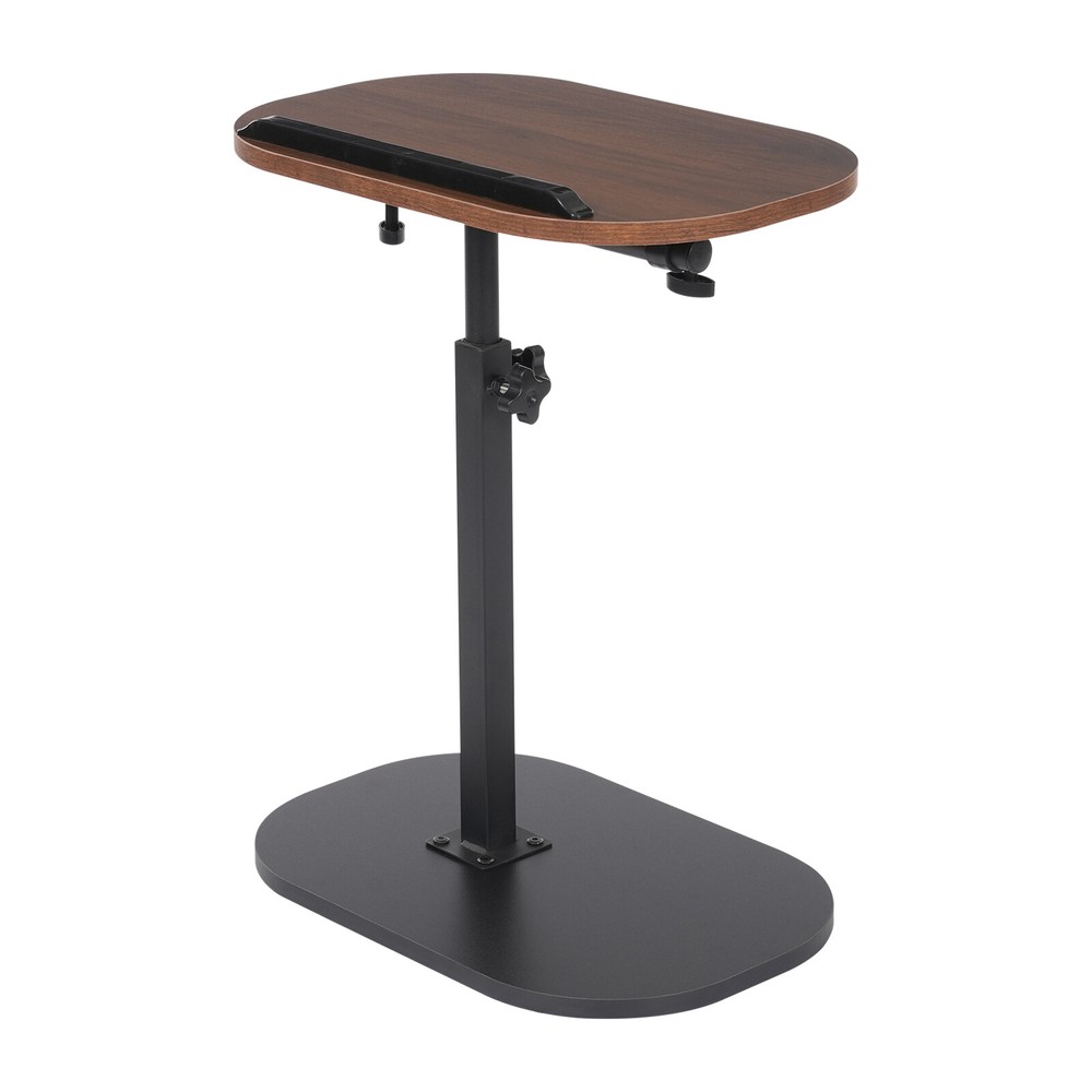 C-shaped Side Table Sofa Table for Living room&Study Height Adjustable SideTable