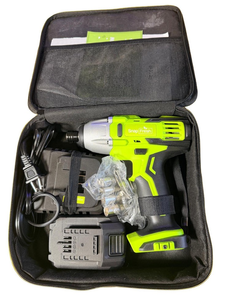 Snap Fresh Cordless Impact Driver Kit 20V MAX