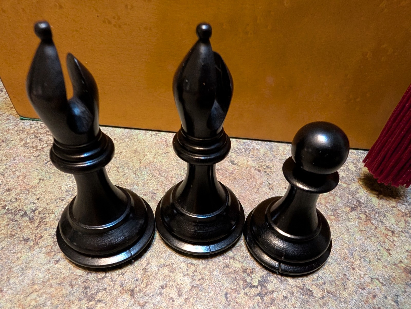 House of Staunton Wood Chess Set Pieces w Case Collector Prestige Series READ