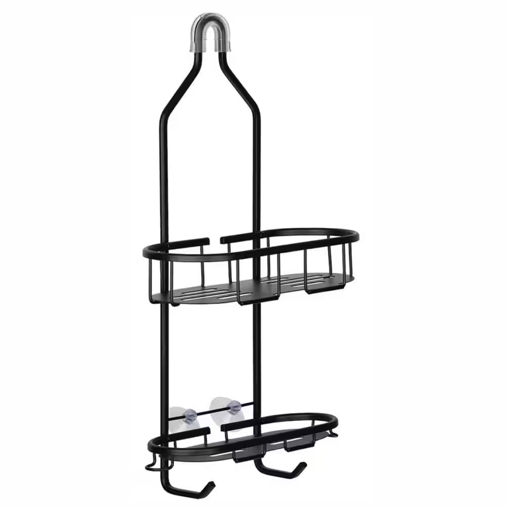 2-Shelf Aluminum Rustproof Shower Caddy