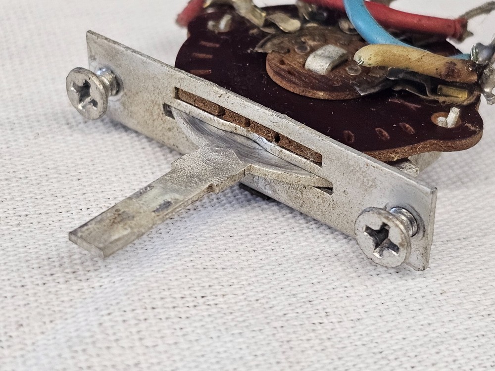 Bell Carillon 6060 Tube Amplifier Function Selector Toggle Switch Dial