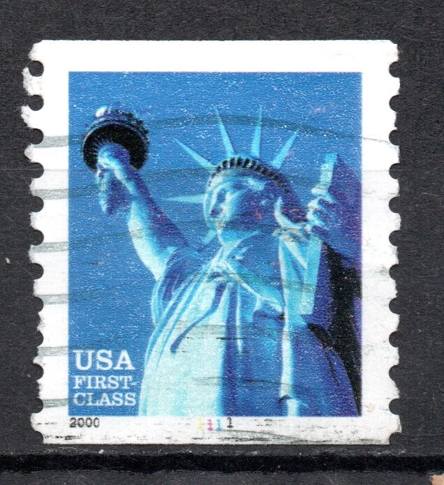 US Scott #3452 PNC. Plt #1111, perf 9 3/4
