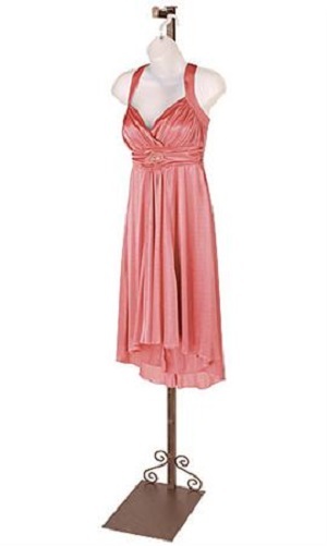 Costumer Clothing Display Copper Boutique Butler Valet Garment Adjustable 72"