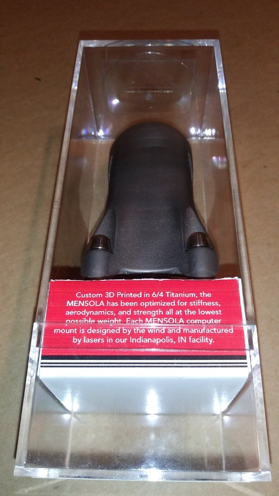 Silca Mensola Titanium 3d 22mm Computer mount faceplate stem adapter attachment