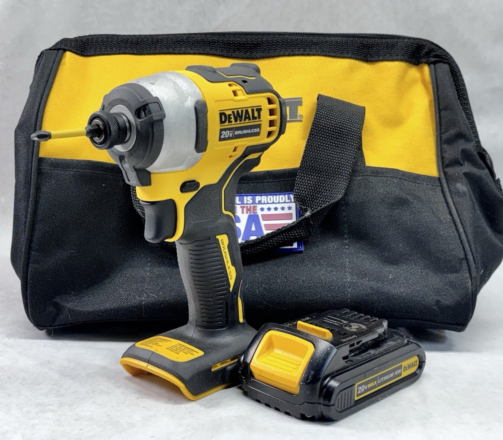 DeWalt DCF809 20V Max Brushless Impact Driver Kit Atomic Compact