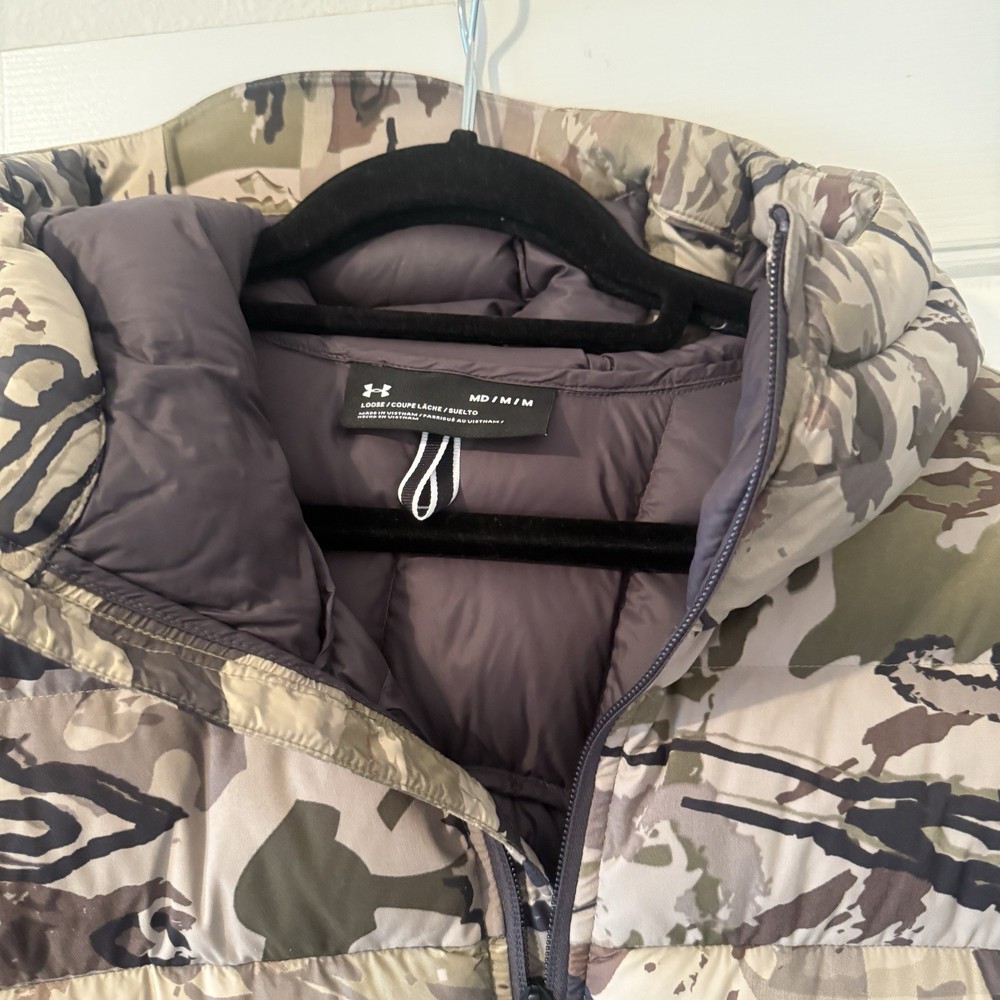 Under Armour Premium Camo Down Hunting Set – NEW