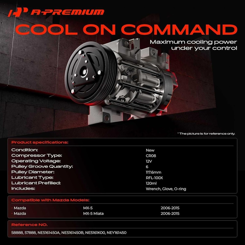 AC Compressor Clutch Replacement for Mazda MX5 Miata
