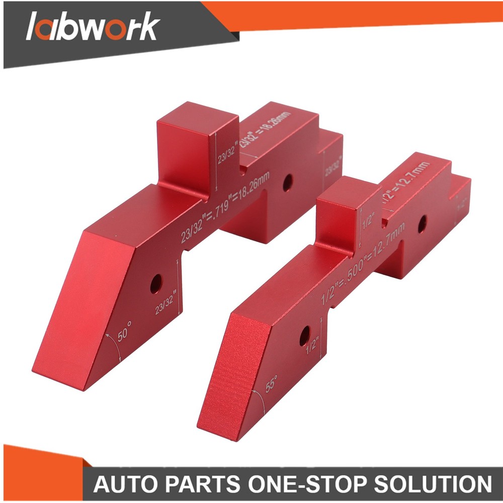 Labwork 14 Pcs Router Table Setup Bars Precision Aluminum Setup Blocks