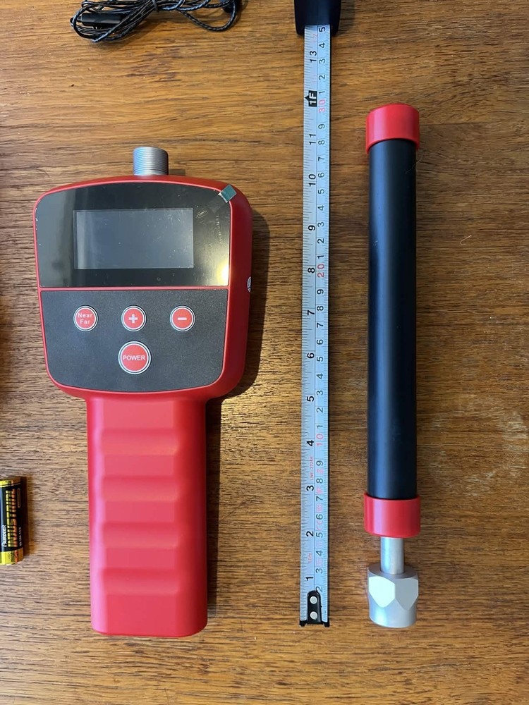 Underground Pipe Locator, 512Hz Portable Detection Tool with LED Display