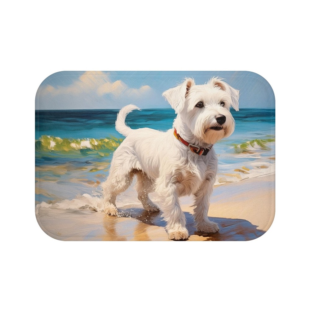 Sealyham Terrier Bathroom Rug Mat