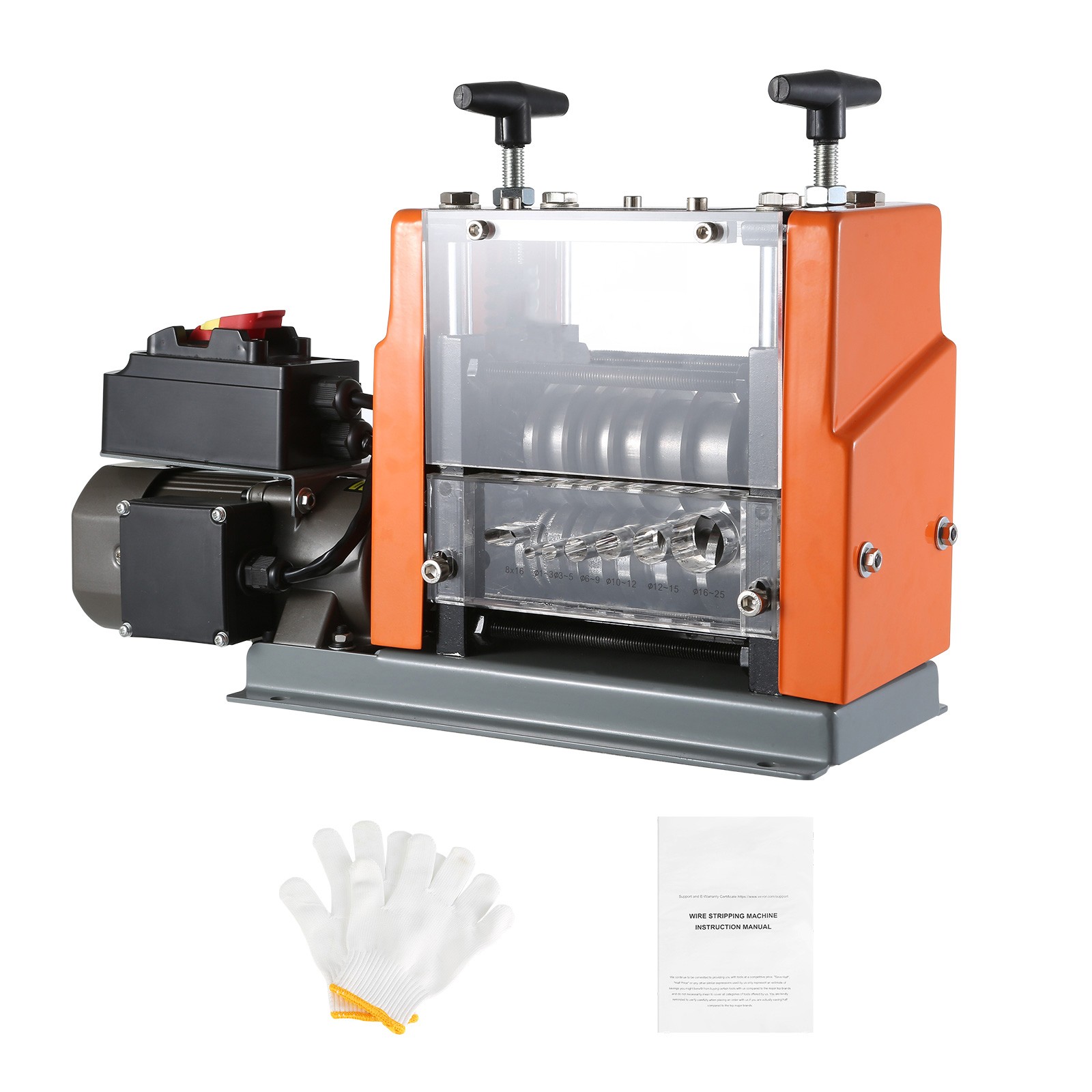 Electric Wire Stripping Machine 60W Copper Cable Stripper 0.06''-0.98''