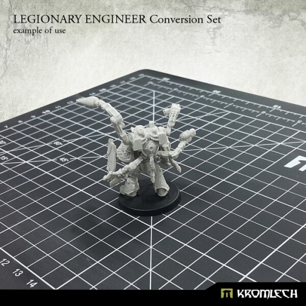 Techmarine Conversion Kit-Legionary Engineer-Kromlech-Iron Hands Tech Priest