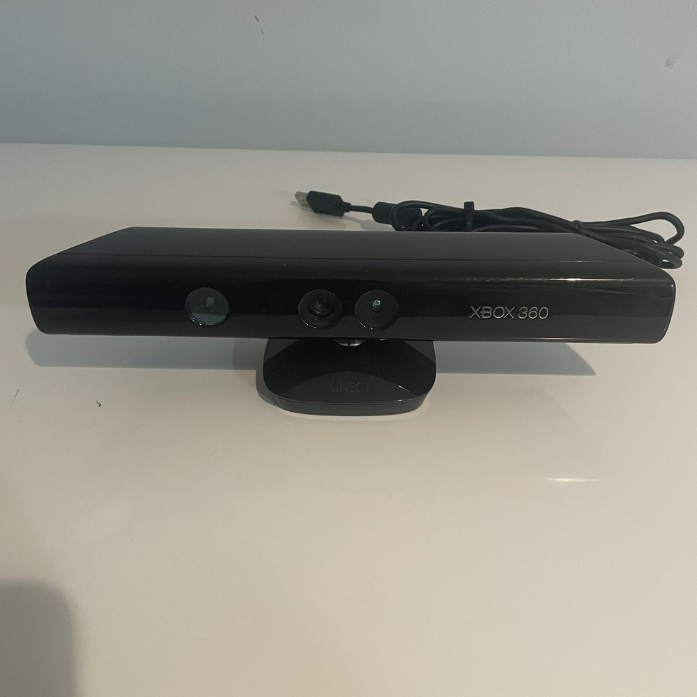 Xbox 360 - Kinect Sensor Bar Model 1414 - Black - Tested & Working!