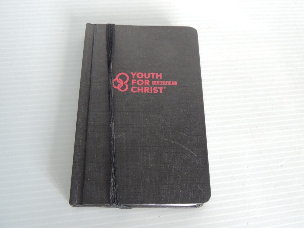 Lined Pocket Journal Notebook, 2 Pack, Black, ONE YOUTH FOR CHRIST,WRIGHT STATE