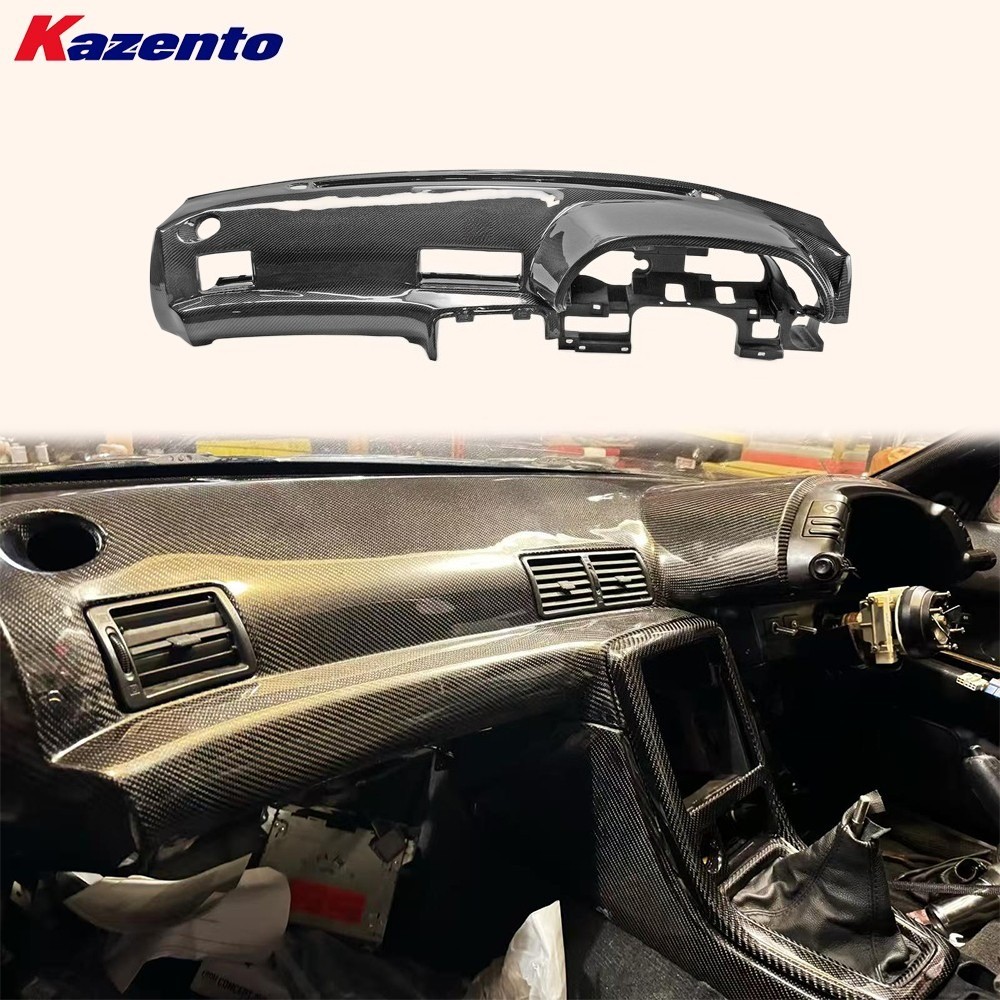 Front Dash Panel Carbon OE Type For Nissan Skyline R32 GTR Coupe 2D 1989-1993