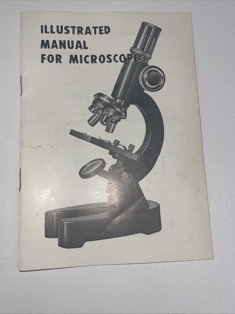 VTG Y.K.S. Compound Student Microscope with Case and Accessories. Complete Set