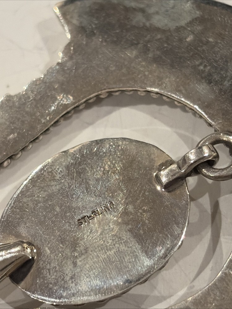 Native American Pendant Sterling
