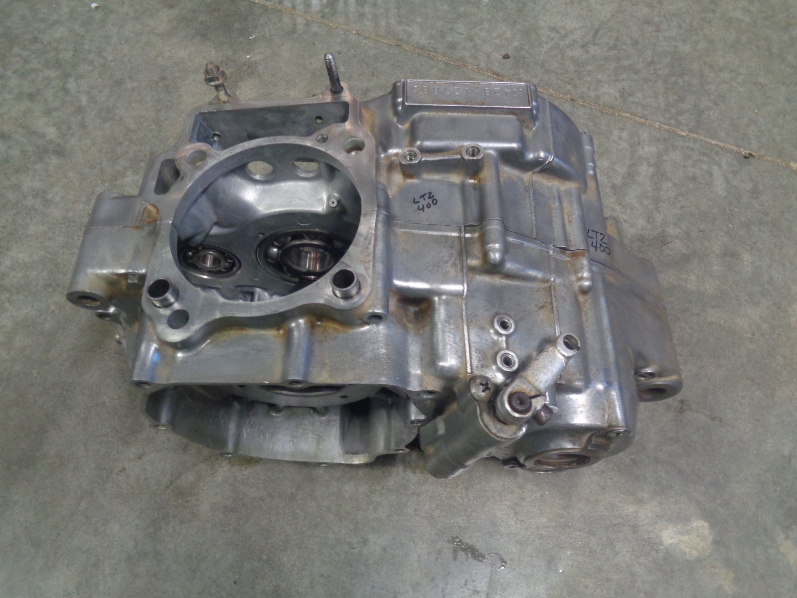 03-08 Suzuki LTZ400 Engine Case Crankcase