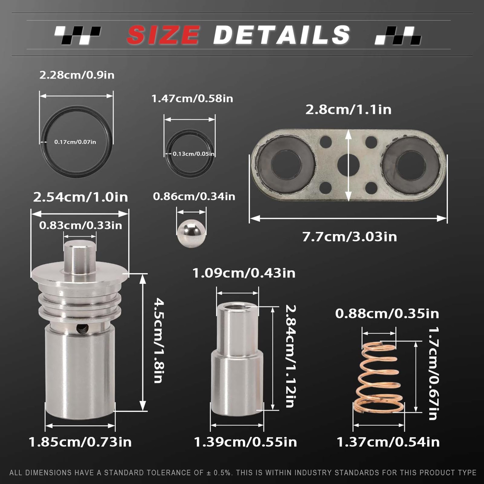 6L80 6L90 8L80 8L90 Transmission Sure Cool Thermostat Bypass Kit