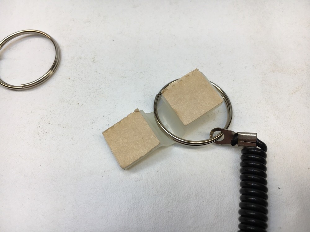 Grandfather Clock Expandable Coil Key Holder