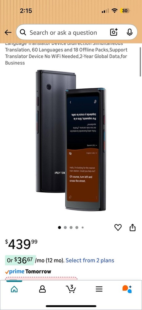 Flytek Ai Language Translater