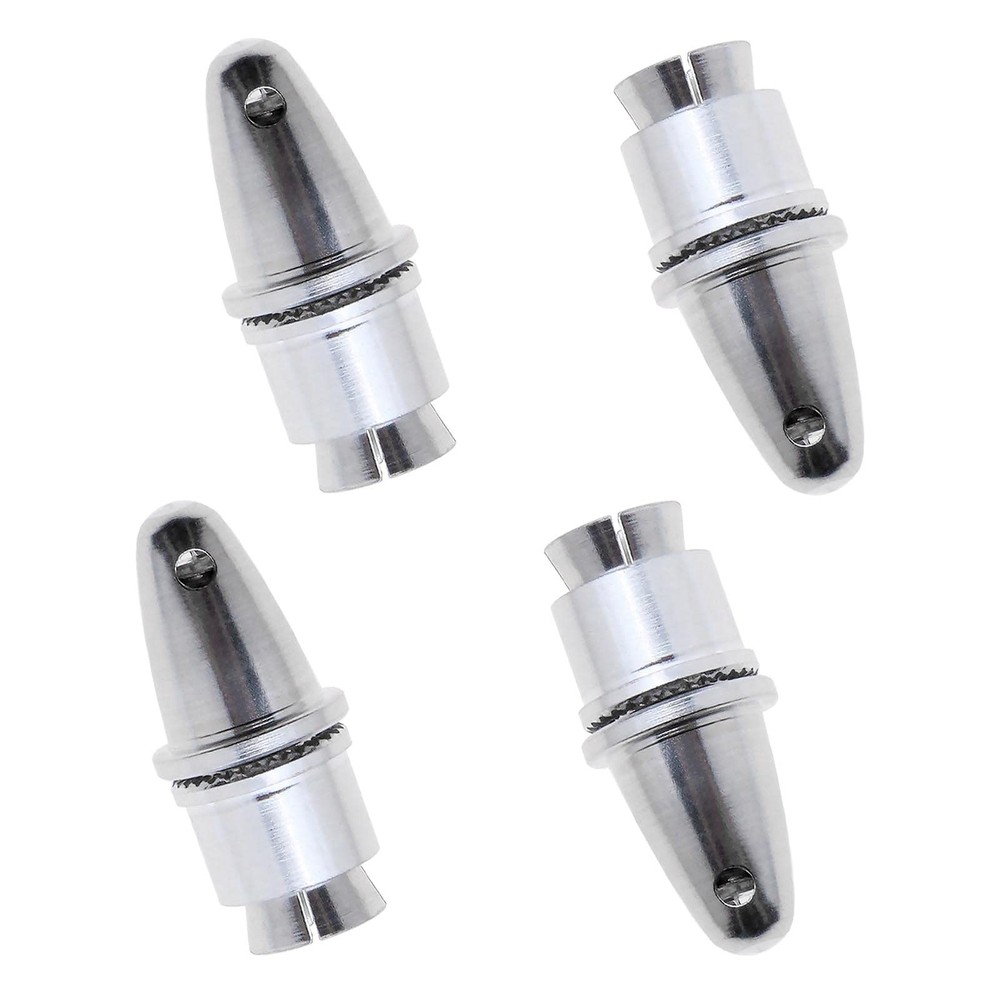 Micro Traders 4pcs 4mm Propeller Adapter Aluminum