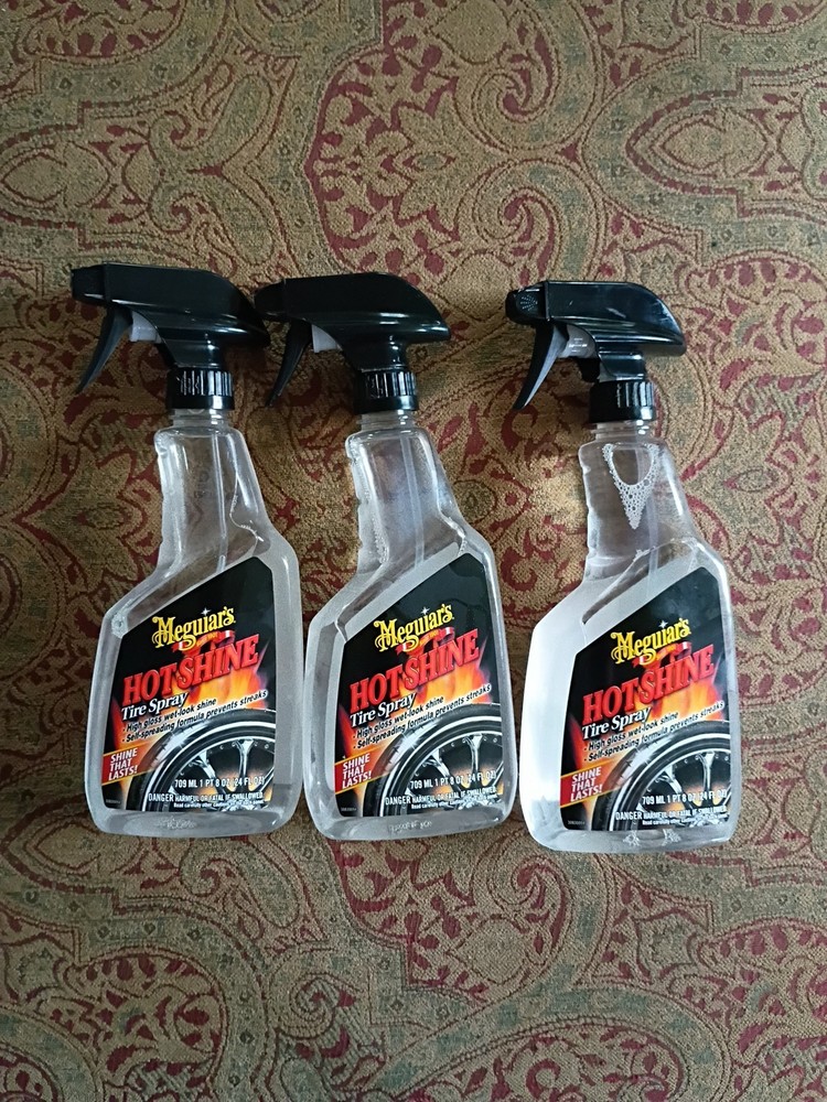 Mequiar's Hot Shine Tire Spray, (3) Pack