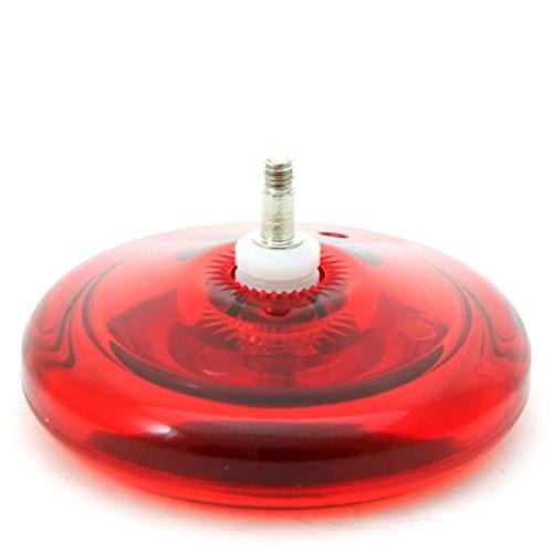 YoYoFactory SPINSTAR Yo-Yo - Starter beginner yoyo with basic DVD region 2 Red