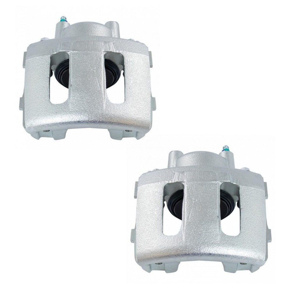 TRQ Front Disc Brake Caliper Pair for Jeep Wrangler