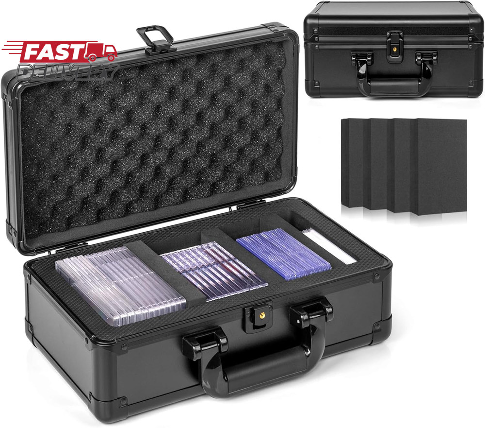 Top Loader Storage Box, Graded Card Storage Boxes, Trading Card Organizer Cases,