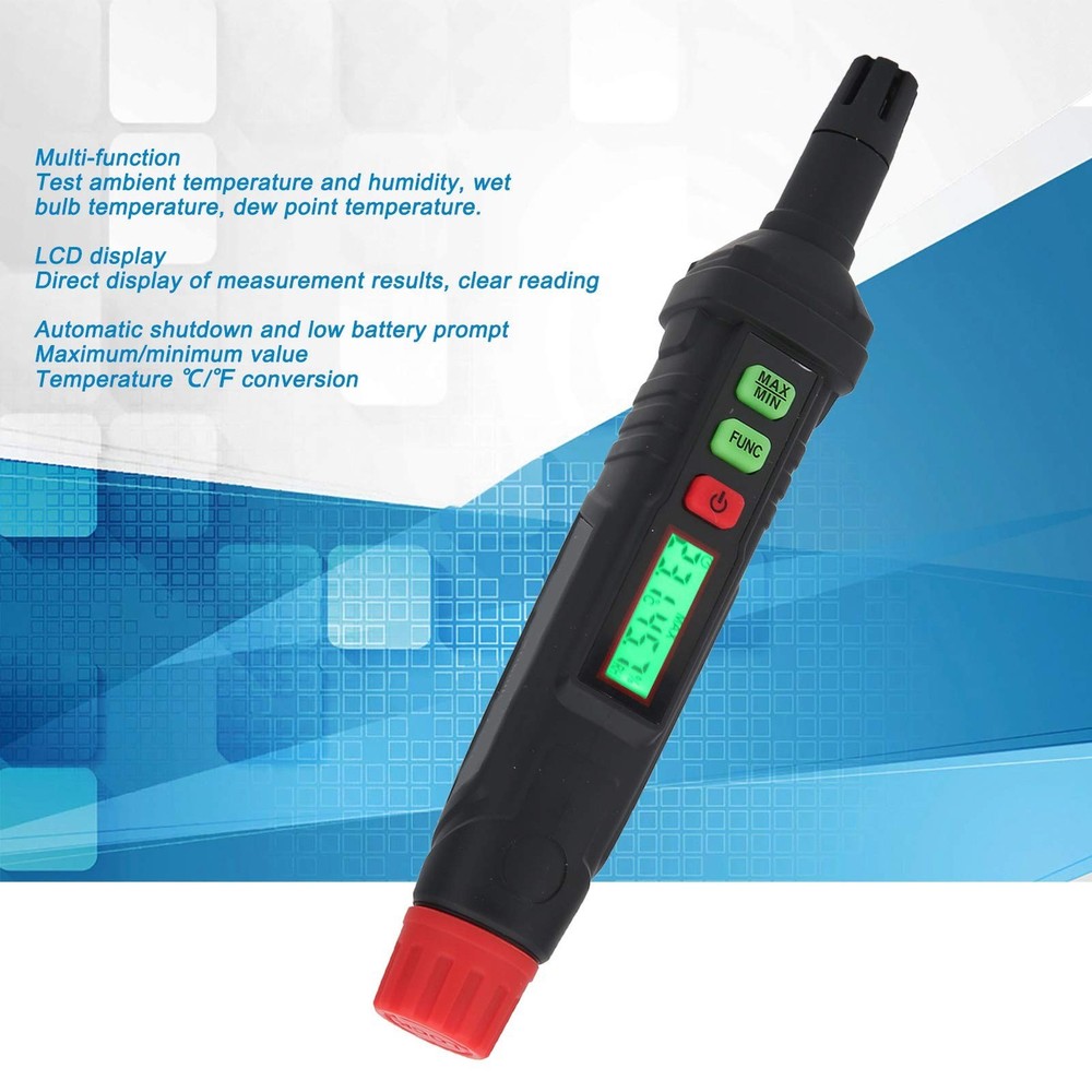 Digital -Hygrometer Pen for Temperature Humidity Dew Point
