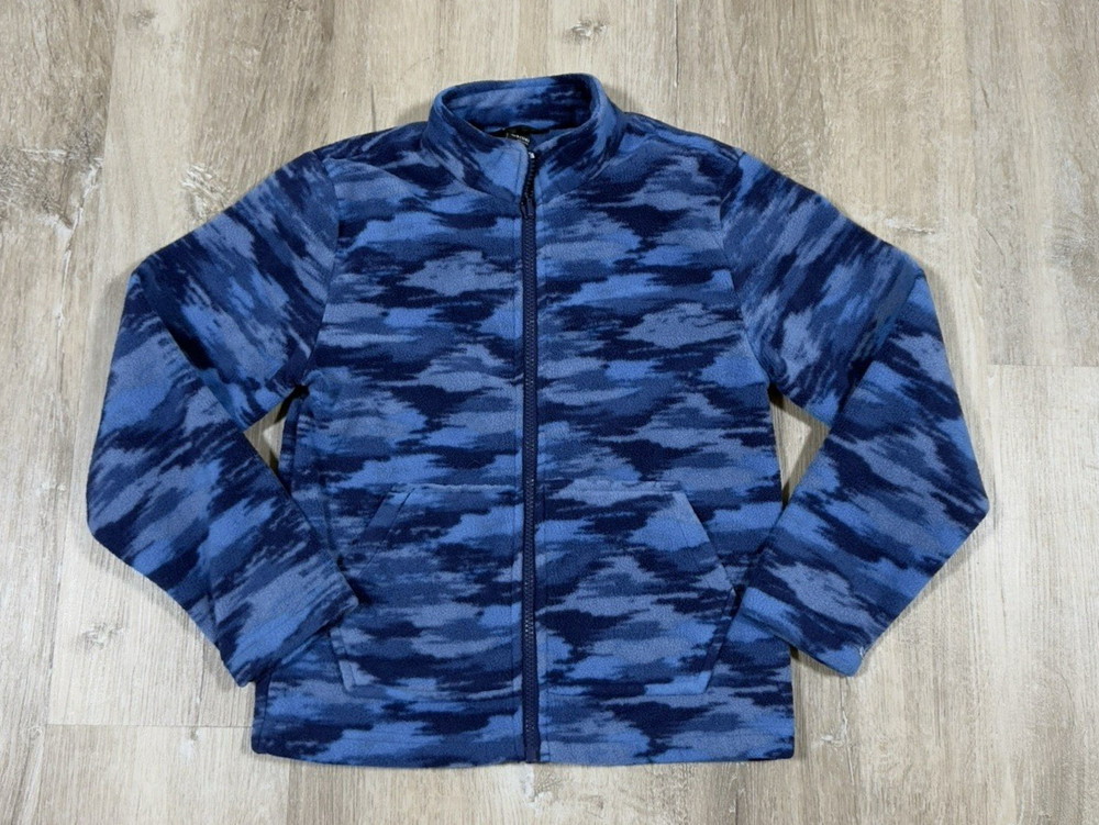 Eddie Bauer Boys Blue Fleece Jacket Size (7/8)