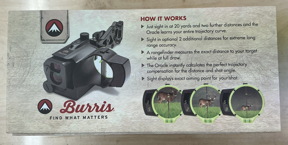 Burris Oracle 2 Laser Rangefinder Bow Sight - 300401 *DISPLAY MODEL*
