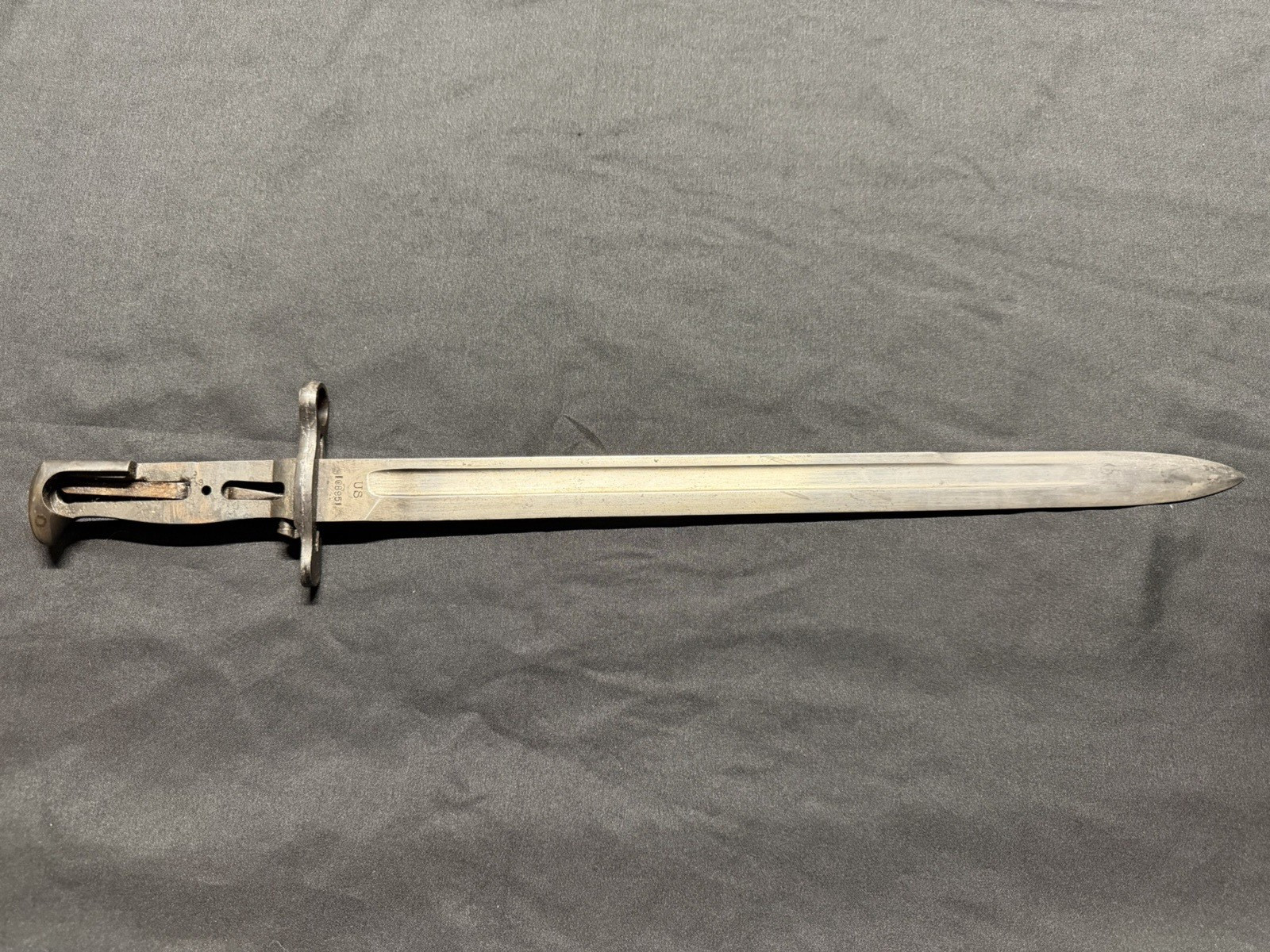 Pre- WWI WW1 US AEF Springfield Armory SA M1905 Bayonet! Dated 1906!