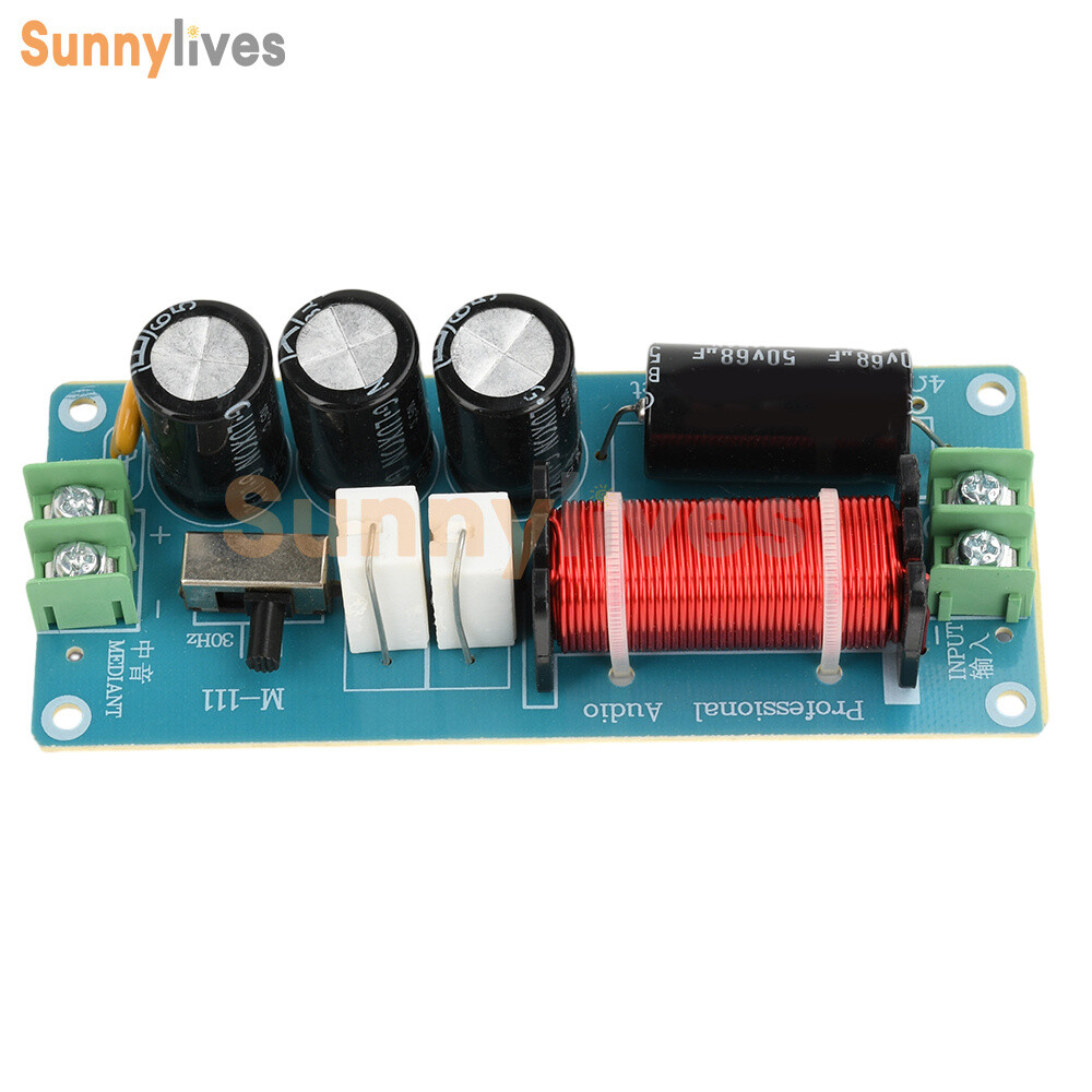 150W Midrange Speaker Frequency Divider Audio Crossover For HiFi Audio Amplifier