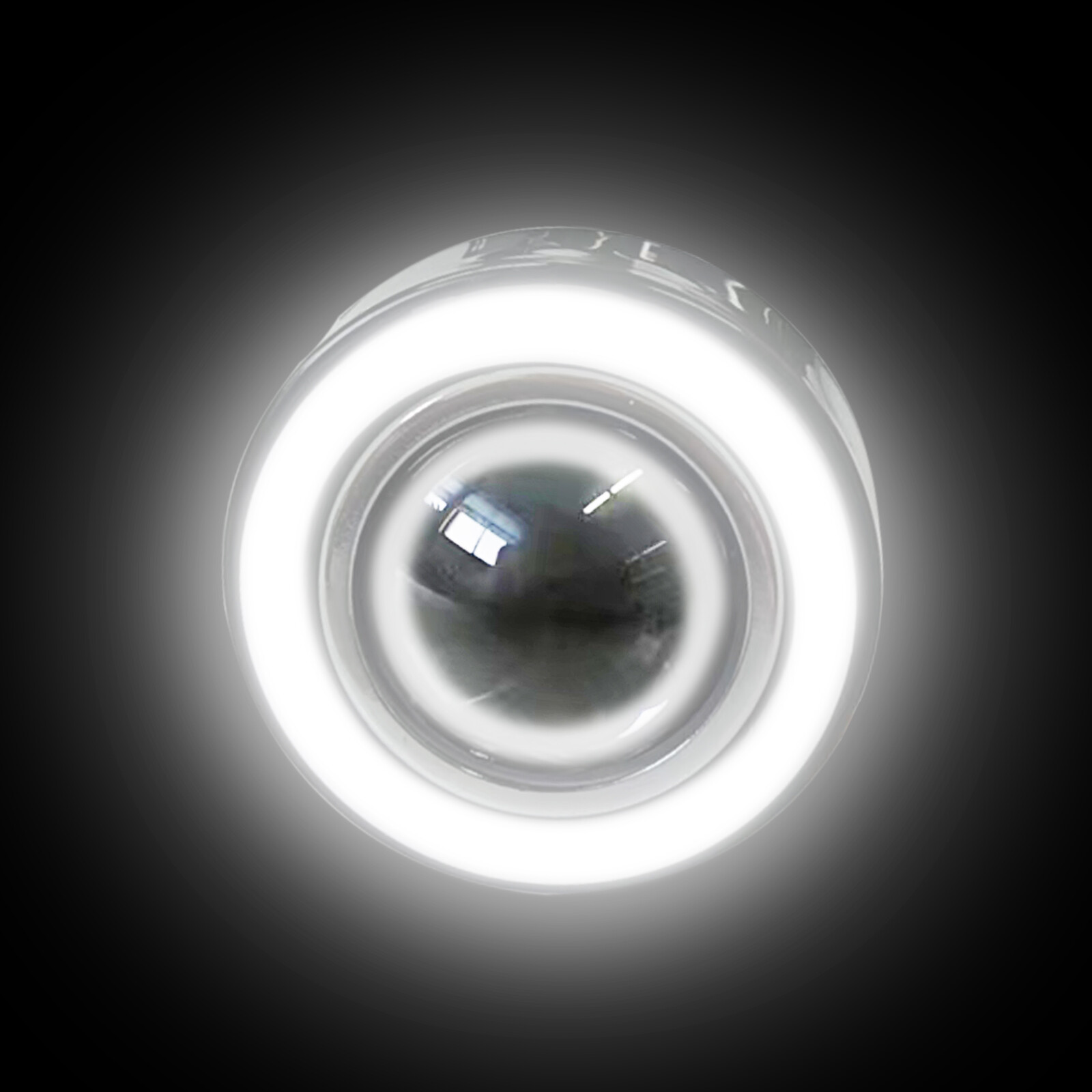 For 2016-2021 Honda Civic DRL White LED Halo Projector Fog Lights Lamp Angel Eye