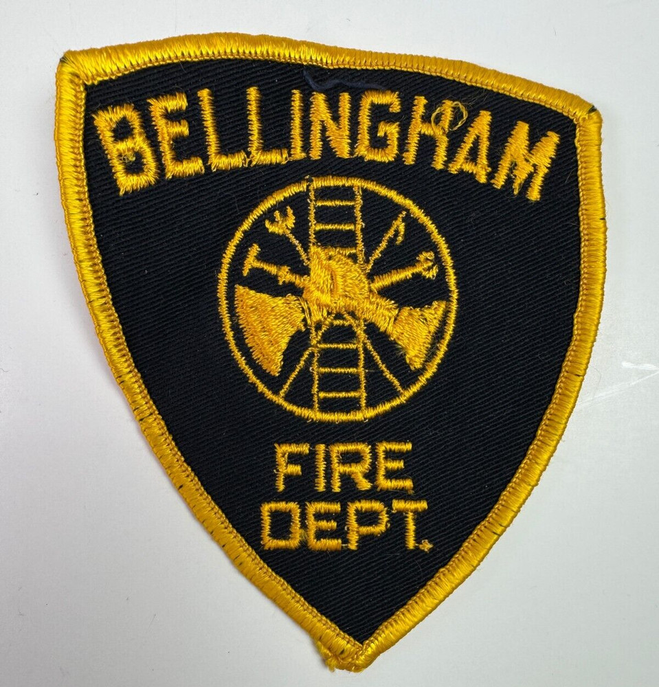 Bellingham Fire Massachusetts MA Patch G5