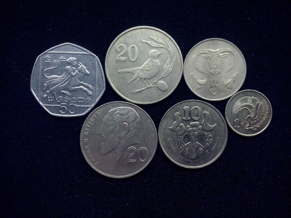 Cyprus  1 - 50 cents