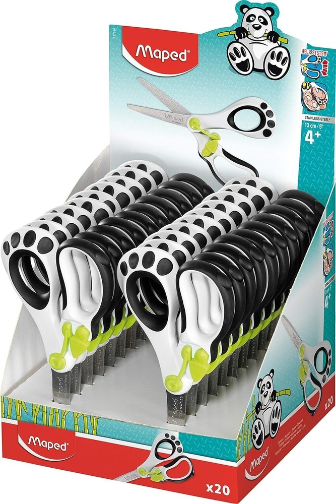 Classroom Scissors Set - Koopy Spring-Assisted, Pack of 20