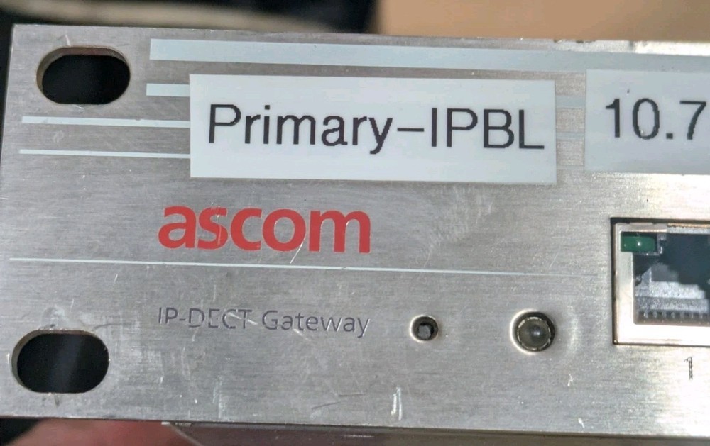 Ascom IPBL1-AA/3B IP-DECT Gateway Module | Master Mode Verified | Firmware 4.1.3