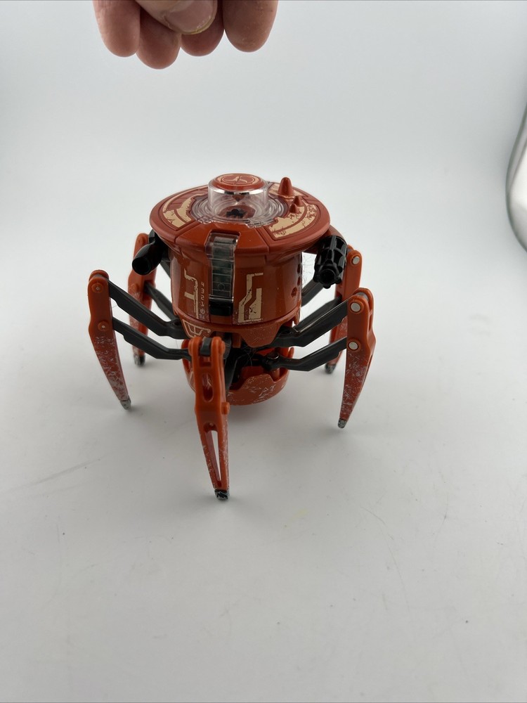 Hexbug Robotic Spider Orange Figure / No Controller / Kids Toy / Untested