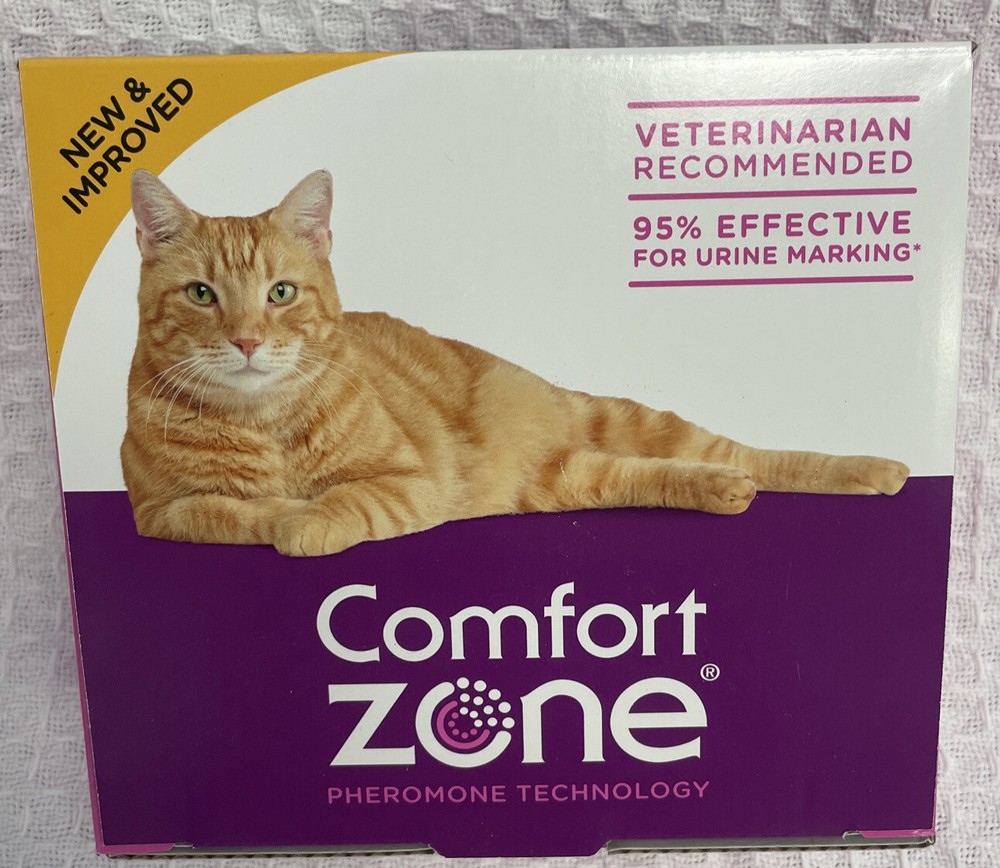 Comfort Zone Cat Calming Diffuser Kit with 3 diffusers and 6 refills
