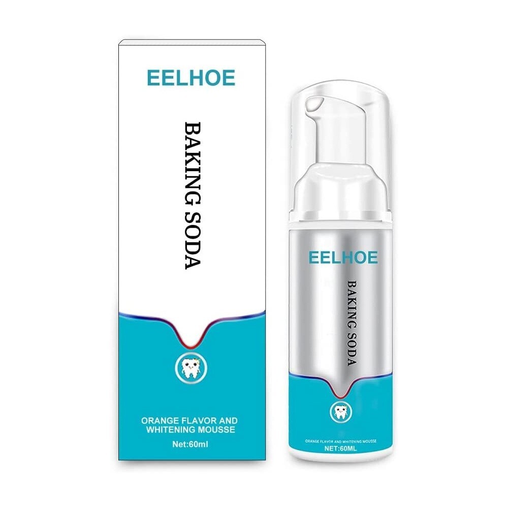 Stain Remove Deep Cleaning Foam Toothpaste Baking Soda Teeth Whitening Brightify