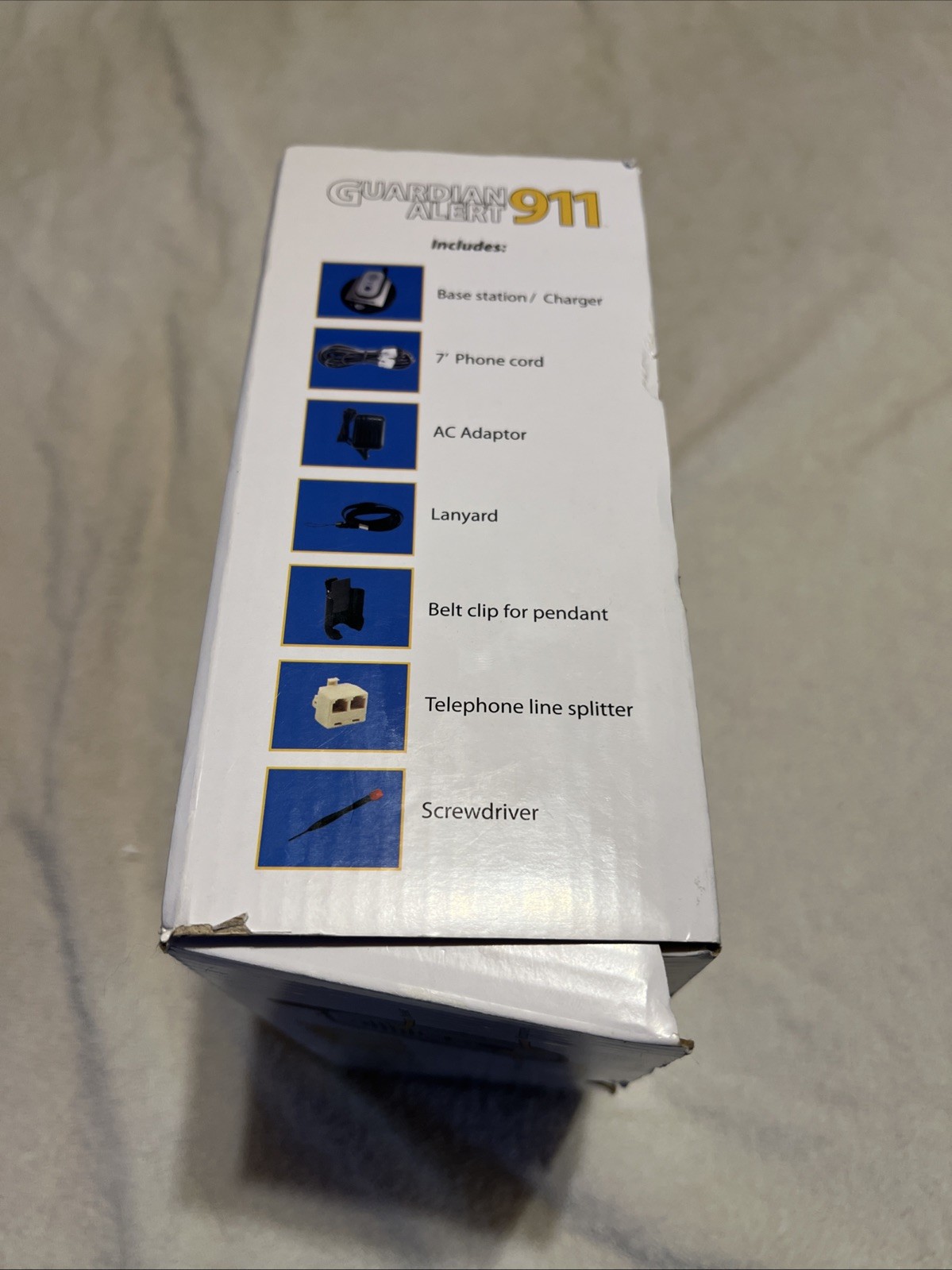 LogicMark Guardian Alert 911 DECT 6.0 Senior Medical Alert No Fees VOIP Landline