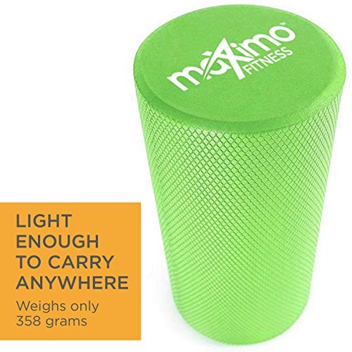 Foam Roller - High Density Exercise Roller for Trigger Point 15cm x 45cm Green