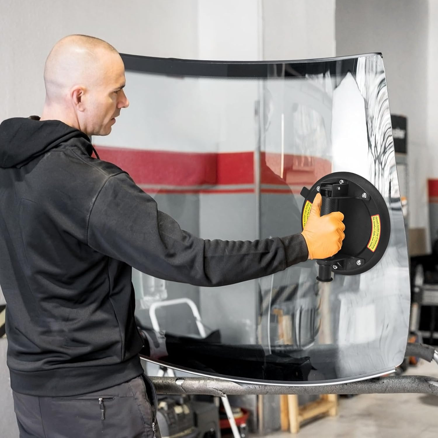 8" Glass Suction Cups,2 Pack Suction Cups for Glass, Glass Suction Cups to Lift