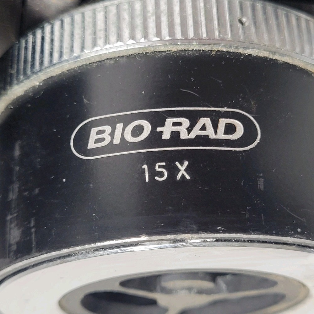 BioRad UMA-500 Spectroscopic Microscope Linear Stage w/ 15X Reflective Objective