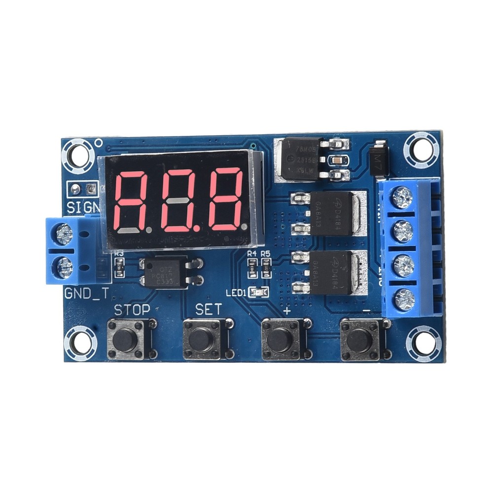 Digital Relay Delay Board MOS Module Timer Tube Control Switch Trigger DC5V 36V